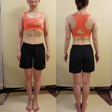 初めてのパーソナルトレーニング。160㎝/52.5㎏の40代女性モニター様の大変身！2ヶ月でここまで変わる！